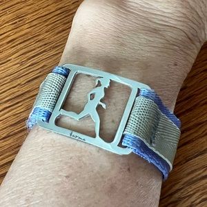 Tarma Running Woman Bracelet with adjustable sizing. (WA)